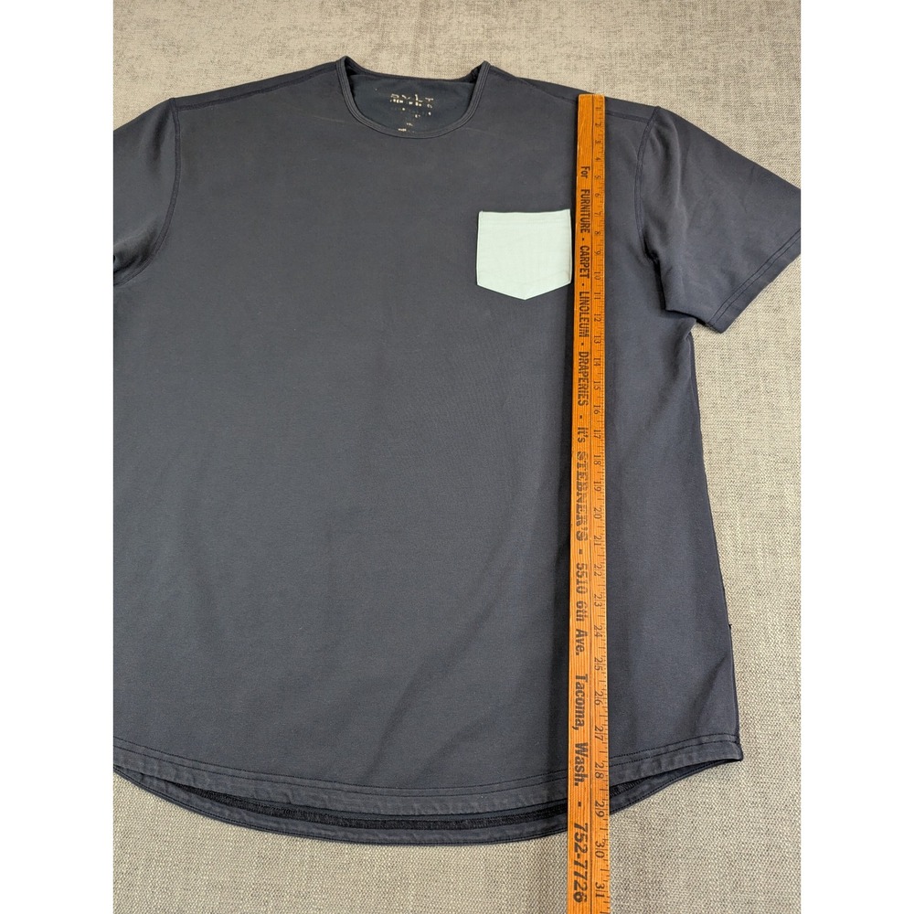 BYLT Shirts Mens XXL Multicolor Solid Pocket Tee AOP Performance Active Lot of 4 - Picture 12 of 12